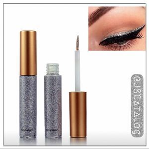 Silver Glitter Liquid Eyeliner